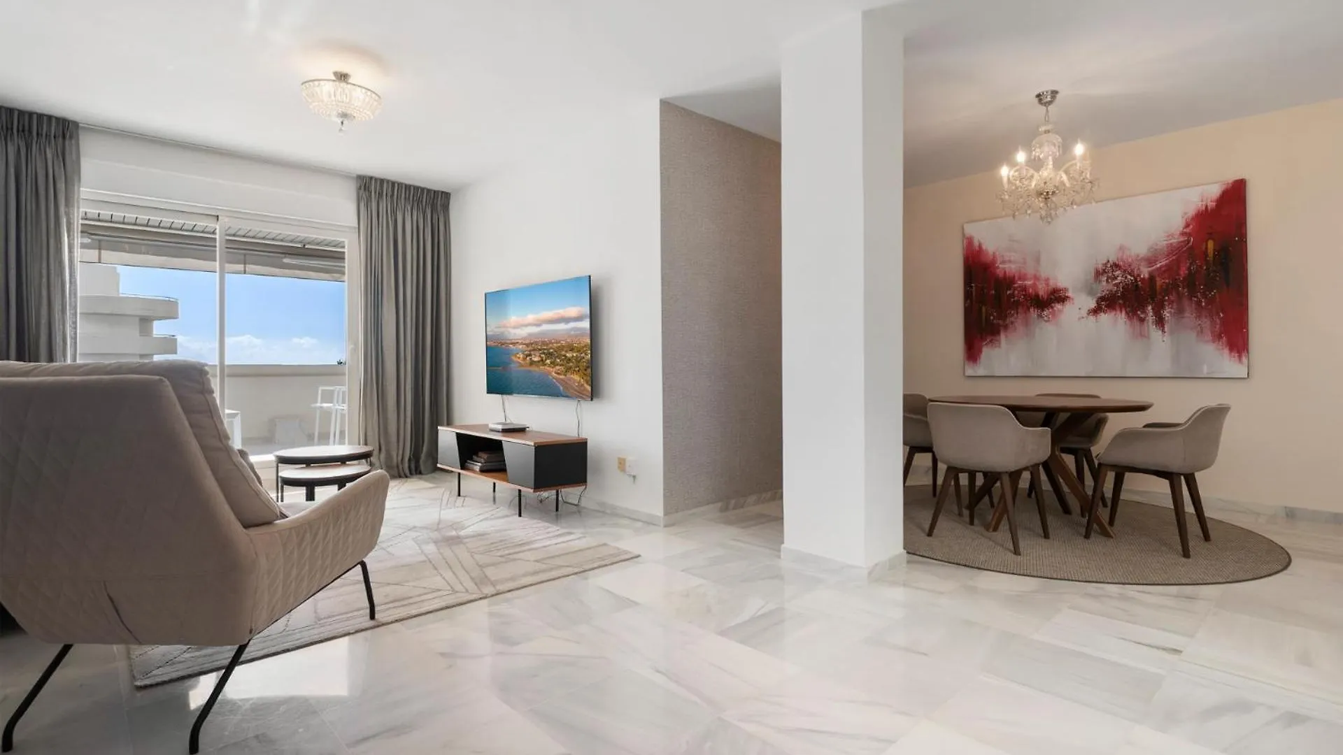 Sea View 2-Bedroom Apartment With Pool Marbella 0*,